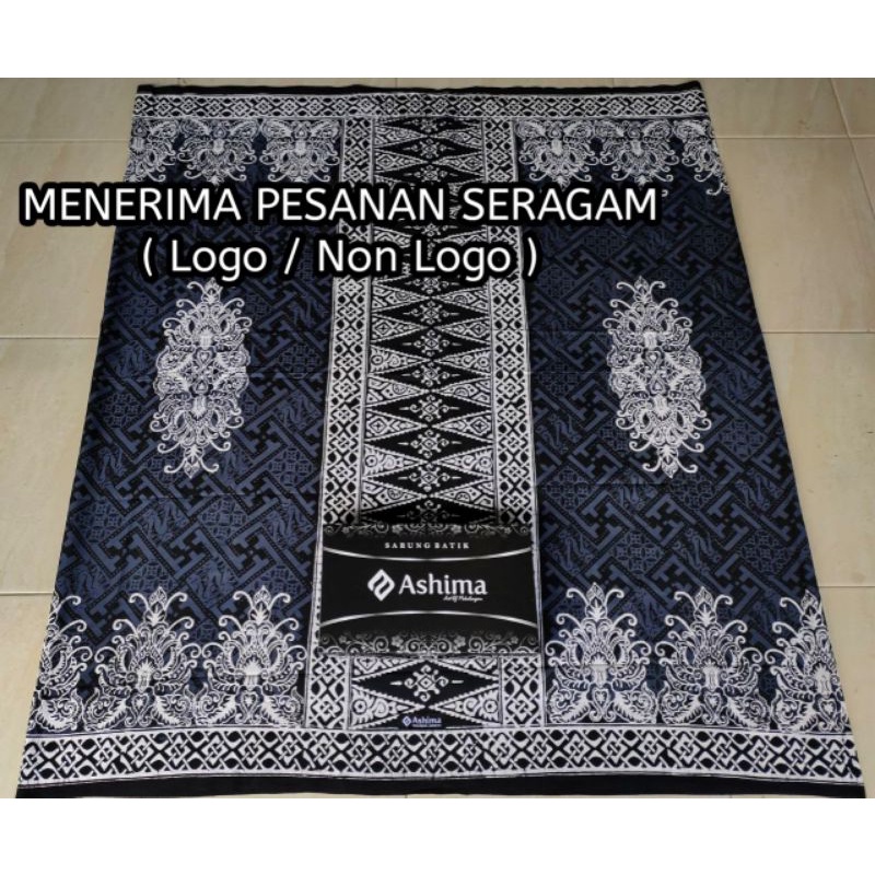 Jual Ashima Sarung Batik Santri Cap Size Dewasa Katun Primis Original