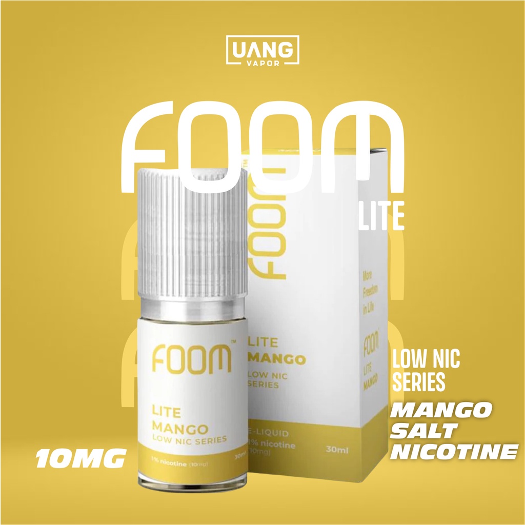 Jual LIQUID FOOM LITE MANGO SALT NIC 10MG 30ML Shopee Indonesia