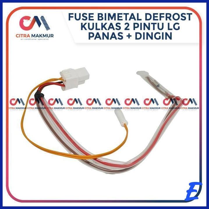 Jual Defrost Bimetal Fuse Digital LG Kulkas 2 Pintu Panas Dingin