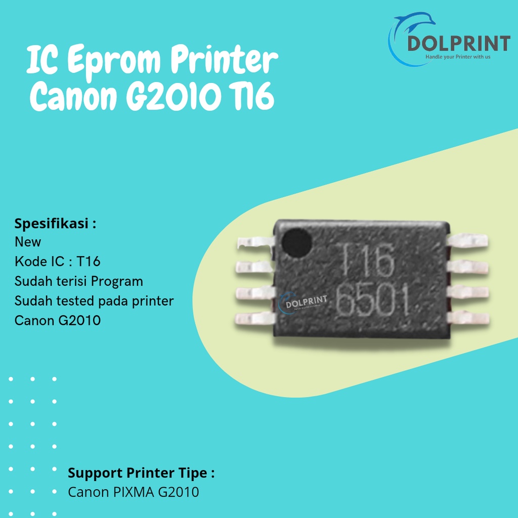 Jual IC Eprom Canon G2010 T16 IC Eeprom Reset Canon G2010 Resetter