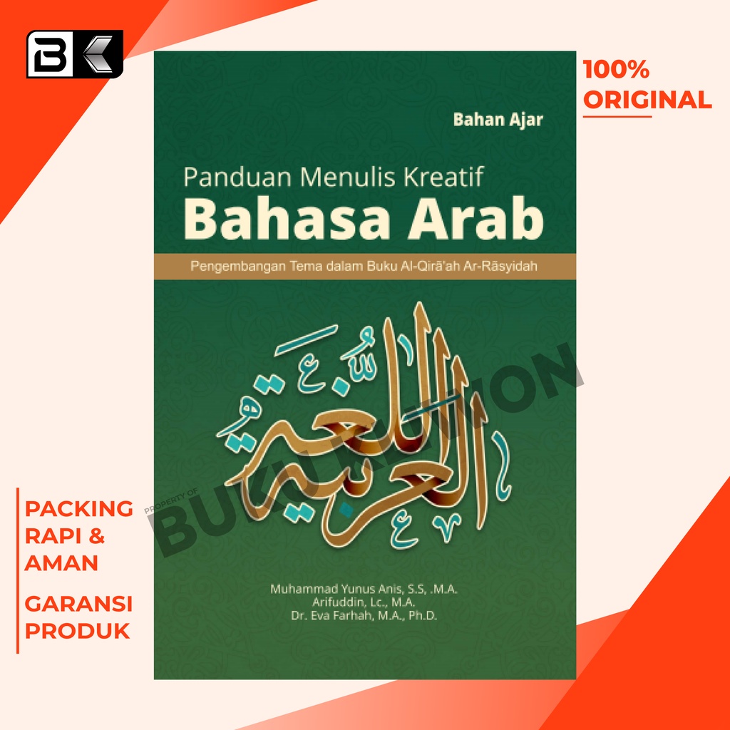 Jual Buku Panduan Menulis Kreatif Bahasa Arab Pengembangan Tema Dalam