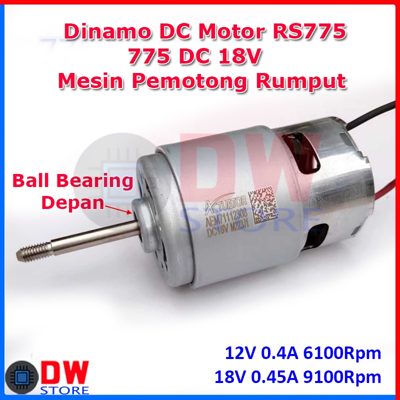 Jual Dinamo Dc Motor Rs V V V Mesin Pemotong Potong