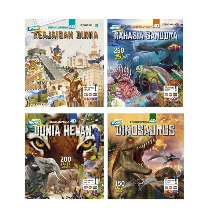 Jual Buku Wow Ensiklopedia D Dinosaurus Keajaiban Dunia Hewan Samudra