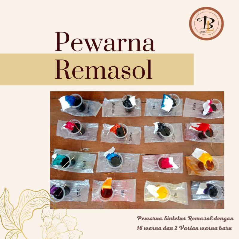 Jual Pewarna Remasol Pewarna Tiedye Remasol Pewarna Batik Remasol