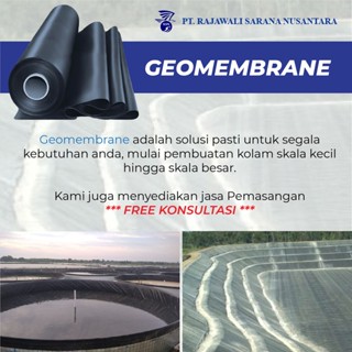 Jual HDPE Geomembrane 500 Micron Harga Per Ukuran 6 Meter X 1 Meter