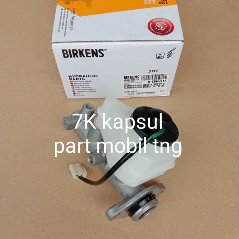 Jual Brake Master Central Rem Bm Assy Toyota Kijang Kapsul Capsul 1997