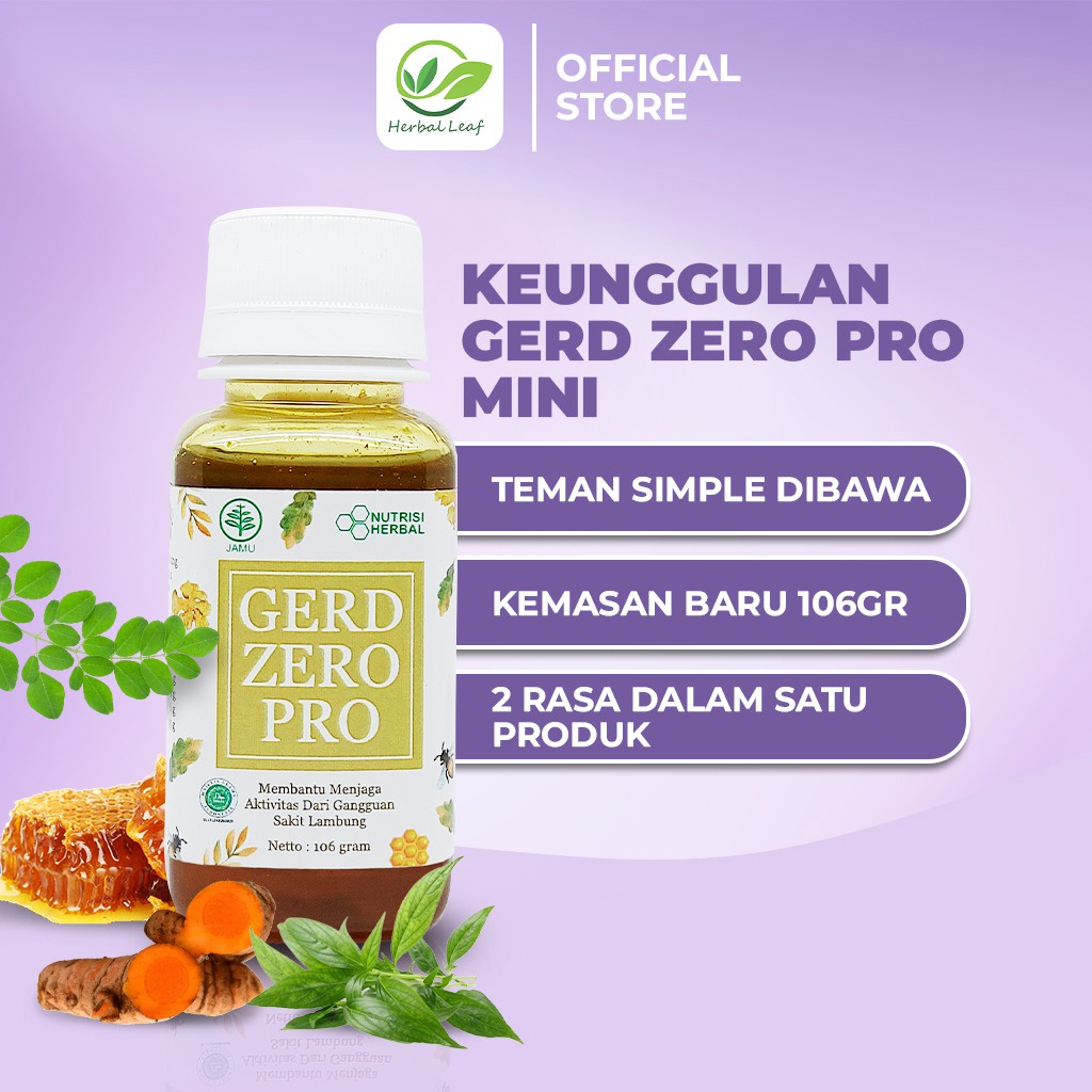 Jual GERD ZERO PRO MADU OBAT ASAM LAMBUNG MAAG ANXIETY HERBAL ORIGINAL