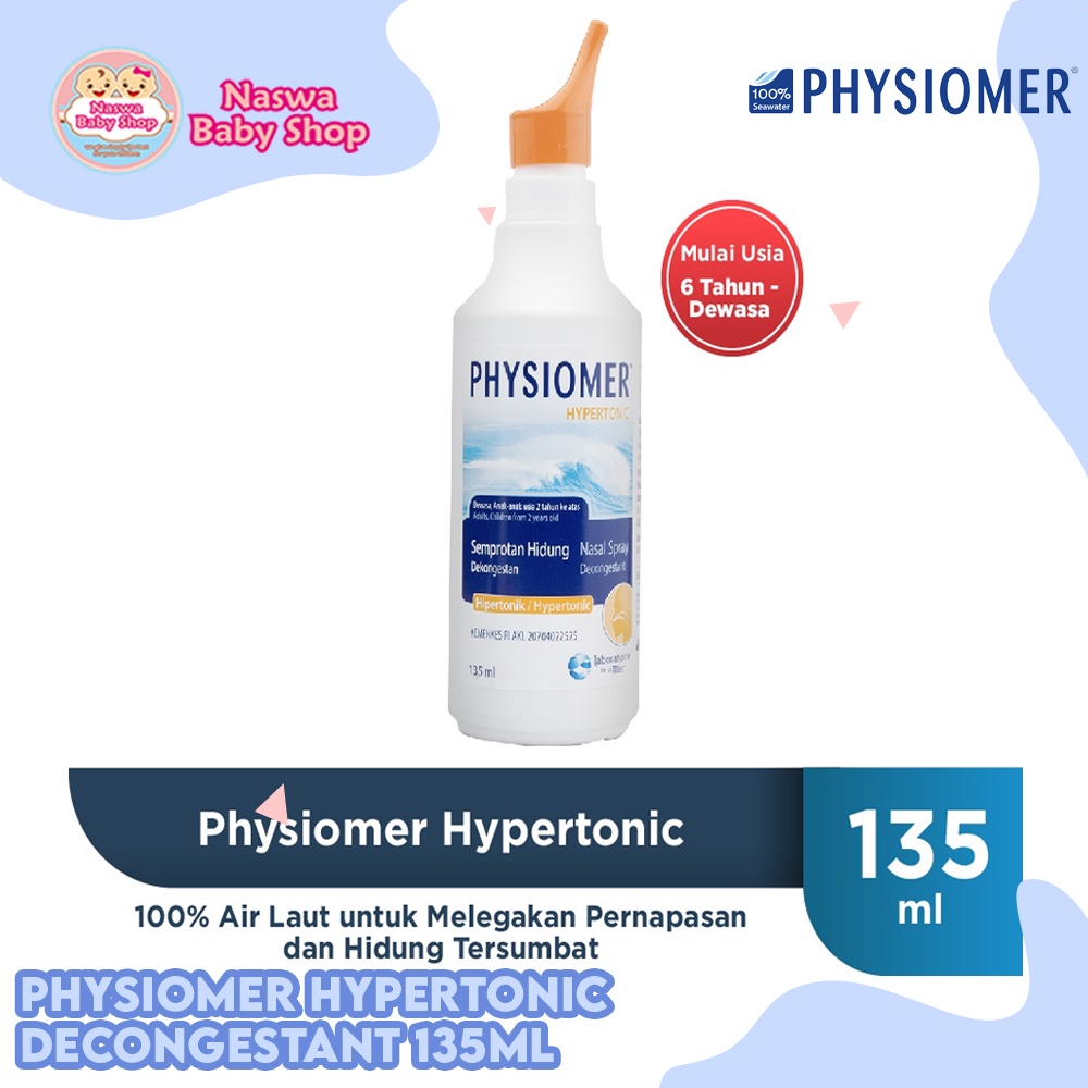 Jual Physiomer Hypertonic Decongestant Semprotan Hidung Ml Shopee