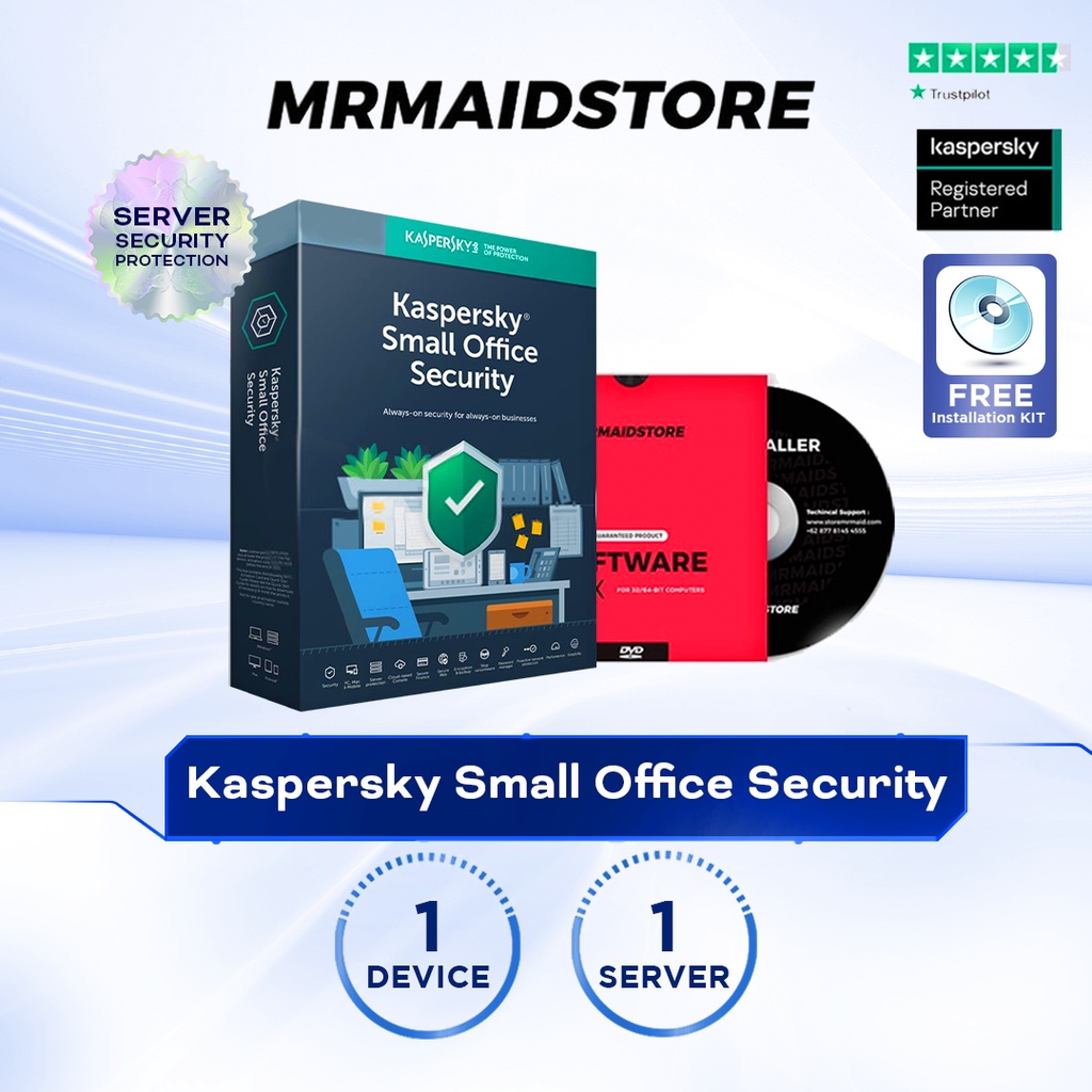 Jual Kaspersky Small Office Security Original Antivirus Windows