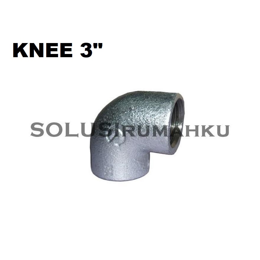 Jual Knee Galvanis Knie Keni Kendi Bengkokan Siku Elbow Besi Galv