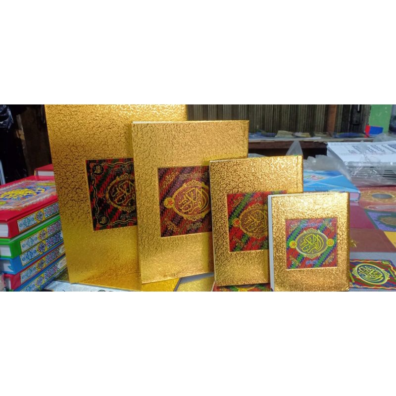 Jual AL QURAN EMAS UKURAN SEDANG Shopee Indonesia