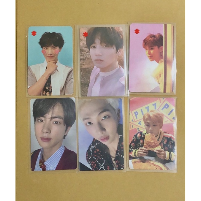 Jual OFFICIAL PC PHOTOCARD BTS BANGTAN JHOPE JUNGKOOK JIMIN JIN NAMJOON