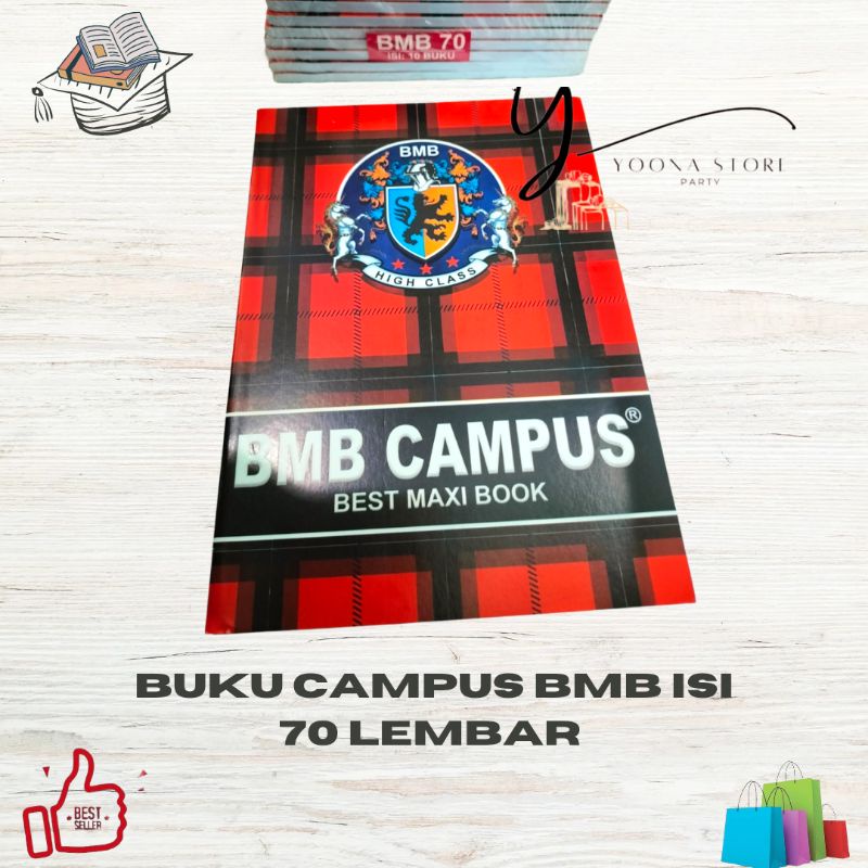 Jual Buku Tulis Campus Bmb Isi Besar Pack Shopee Indonesia