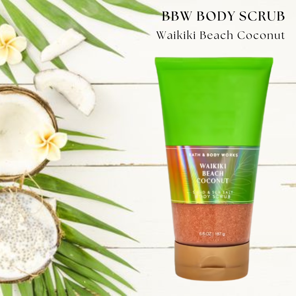 Jual BBW Bath Body Works Body Scrub Sand Sea Salt Waikiki Beach