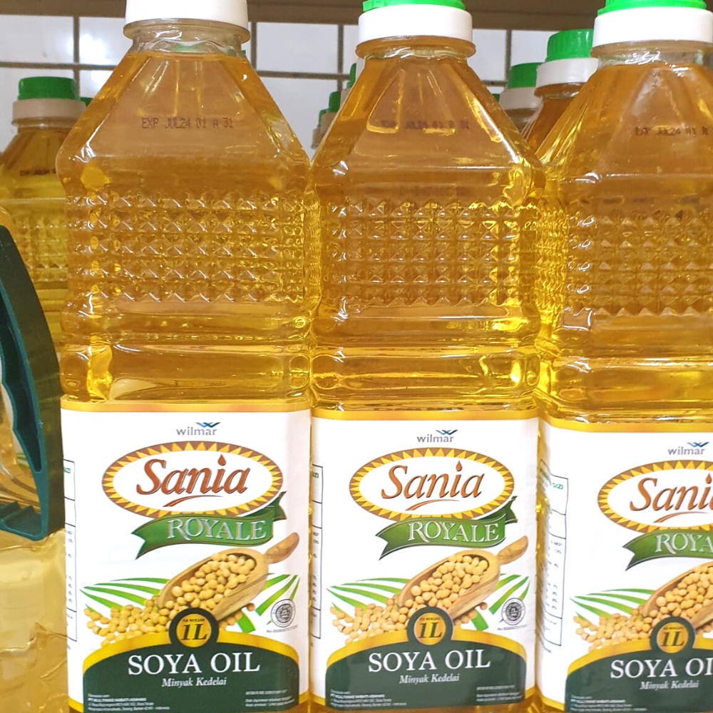 Jual Sania Royale Minyak Kedelai L Botol Soya Oil Masak Shopee Indonesia