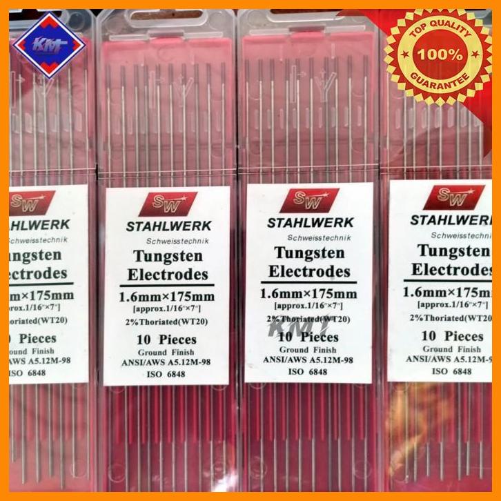 Jual KMT Tungsten Argon Tungsten Tig Kawat Las Tungsten Electrodes 1