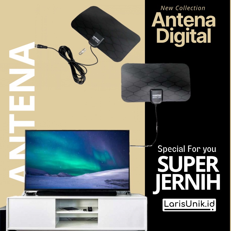 Jual Anten Tv Digital Indoor Super Jernih Stv Antena Tv Digital Indor