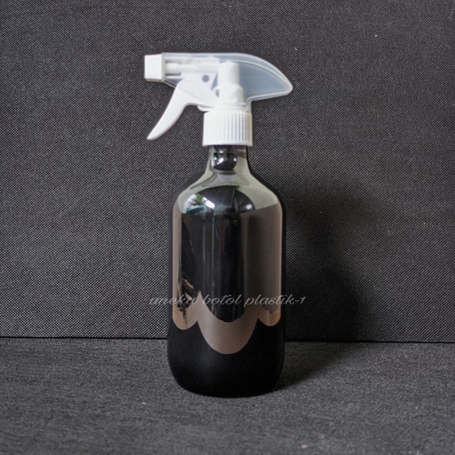 Jual Botol Kispray Ml Bening Hitam Putih Botol Spray Ml Tutup