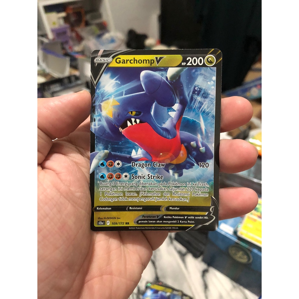 Jual Kartu Pokemon Tcg Garchomp V Rr S A Vstar Semesta Original