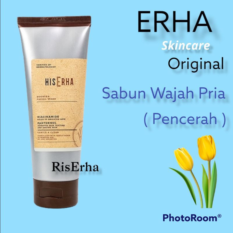 Jual His Erha Booster Facial Wash Gr Shopee Indonesia