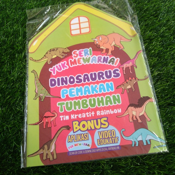 Jual Buku Seri Yuk Mewarnai Dinosaurus Pemakan Tumbuhan Shopee Indonesia