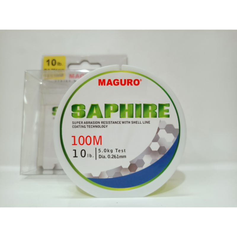 Jual Senar Nylon Maguro Saphire Lbs Mm Kg Shopee Indonesia