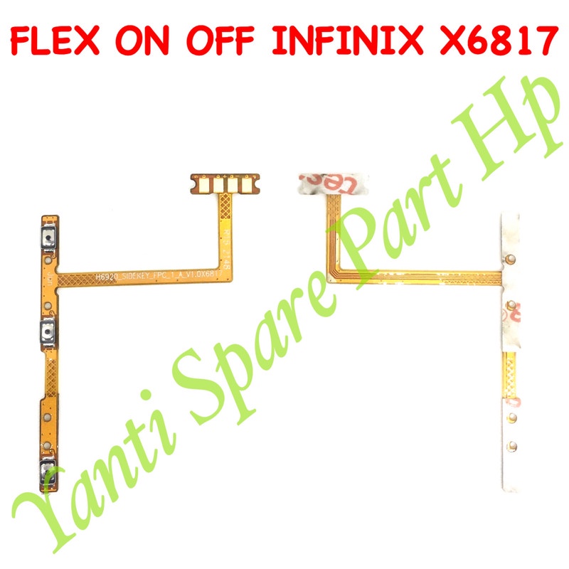 Jual Flexible On Off Infinix Hot X Original Terlaris New