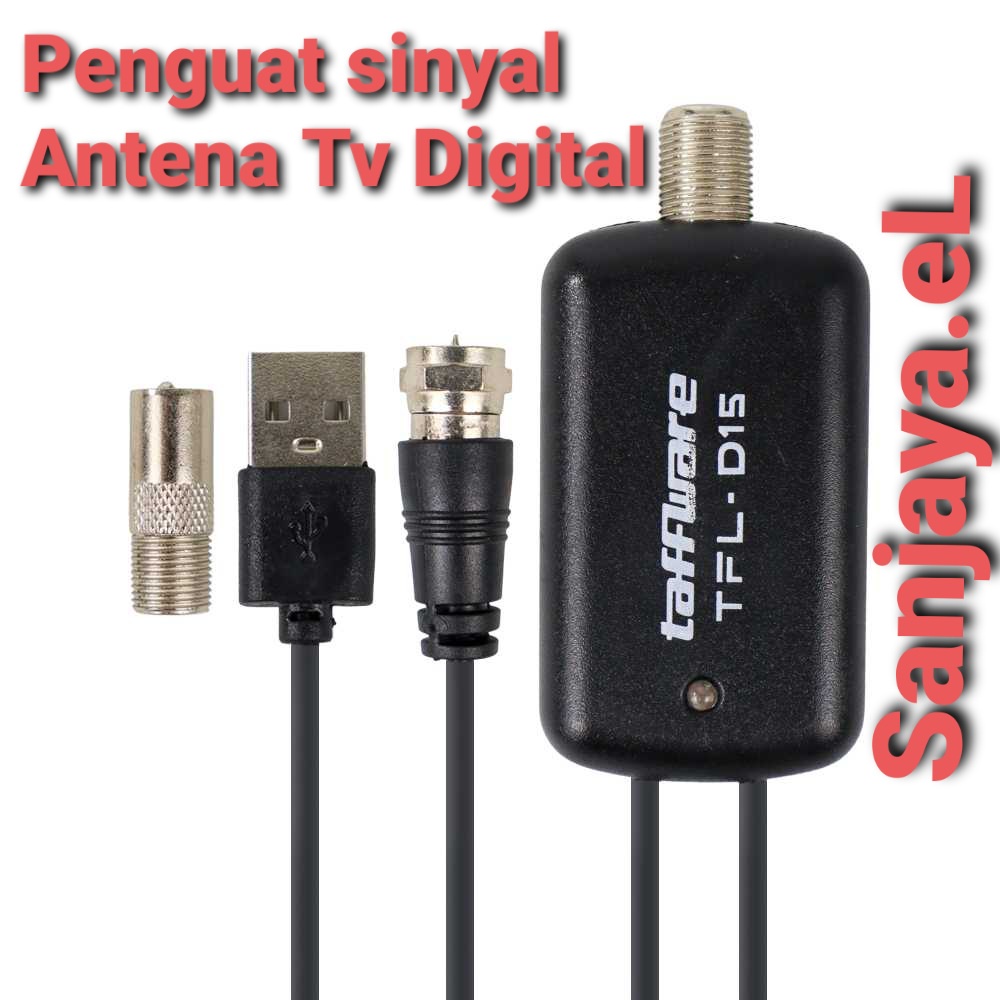 Jual Taffware Penguat Sinyal Antena TV Amplifier Signal Booster HD DVB