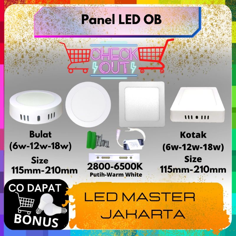 Jual LAMPU DOWNLIGHT OUTBOW 6W 12W 18W Shopee Indonesia