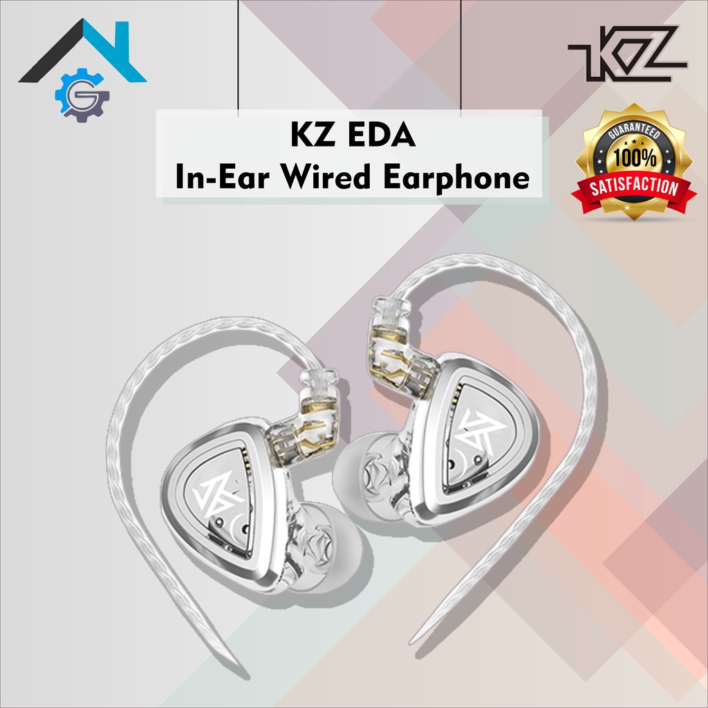 Jual KZ EDA Balanced Edition In Ear Earphone IEM With MIc Alt KZ EDX