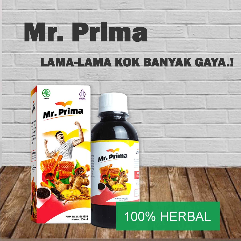 Jual Mr Prima Bikin Papa Tambah Lama Madu Stamina Shopee Indonesia