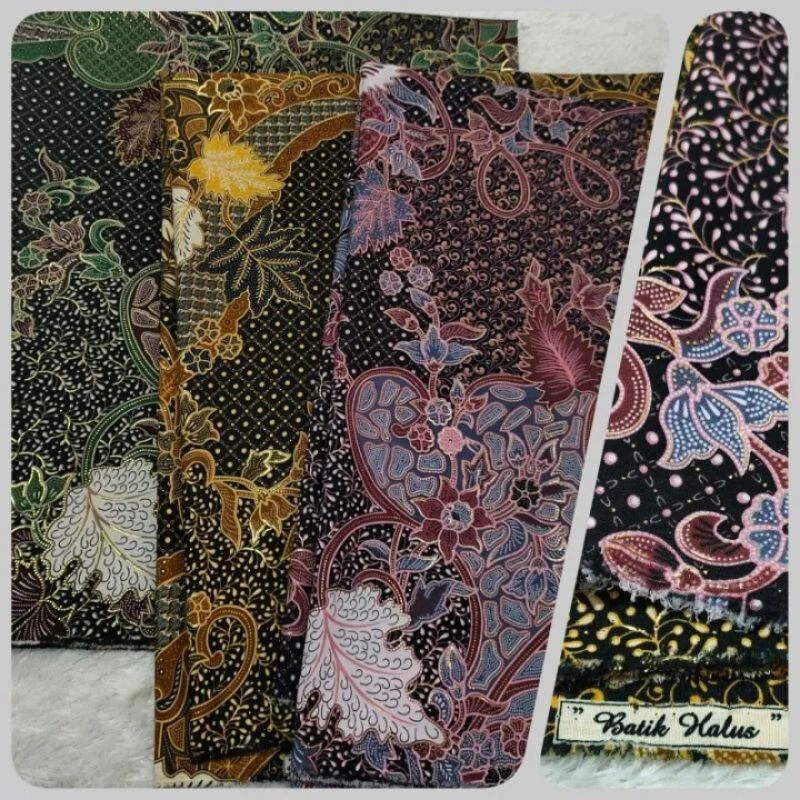 Jual Bakal Kain Batik Semi Sutra Voil Motif Kraton Batik Execlusive