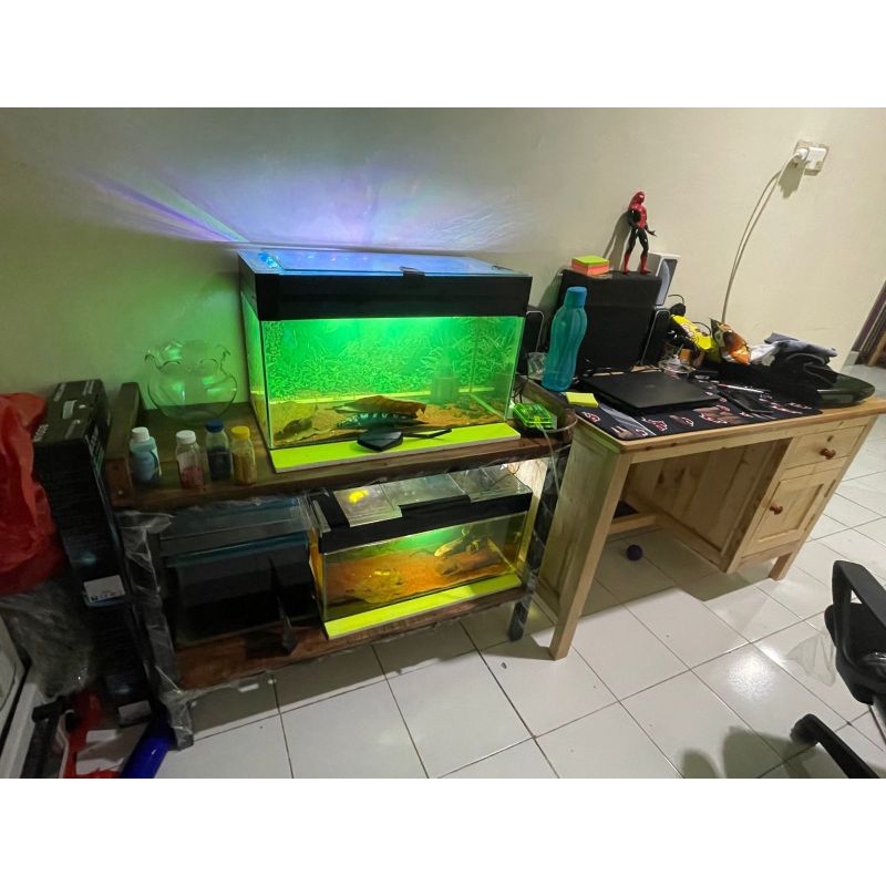 Jual RAK Aquarium Rak Besi Dipan Aquarium Shopee Indonesia