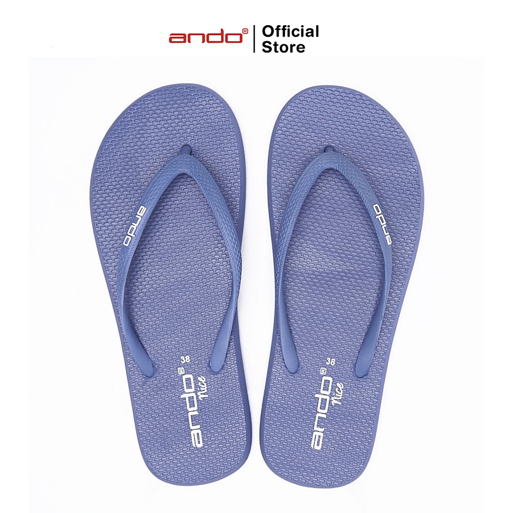 Jual Ando Official Sandal Jepit Nice Wanita Dewasa Denim Shopee