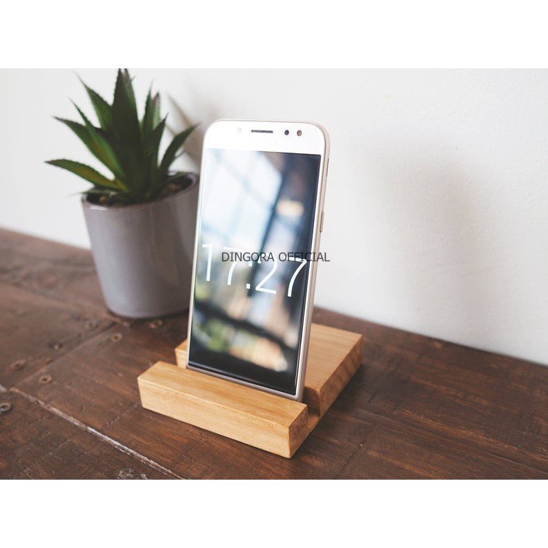 Jual Wood Phone Stand Phone Dock Tablet Stand Shopee Indonesia