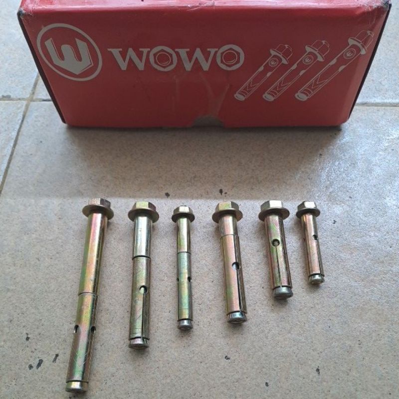 Jual Baut Dynabolt Baut Tanam Merk Wowo Shopee Indonesia