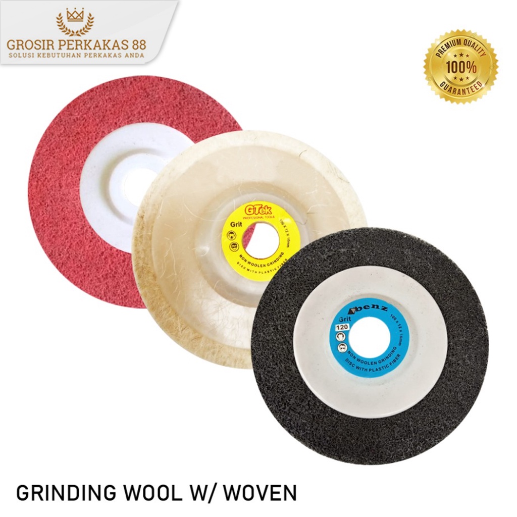 Jual Mata Gerinda Poles Stainless Gurinda Grinding Wool Grinda Stenlis