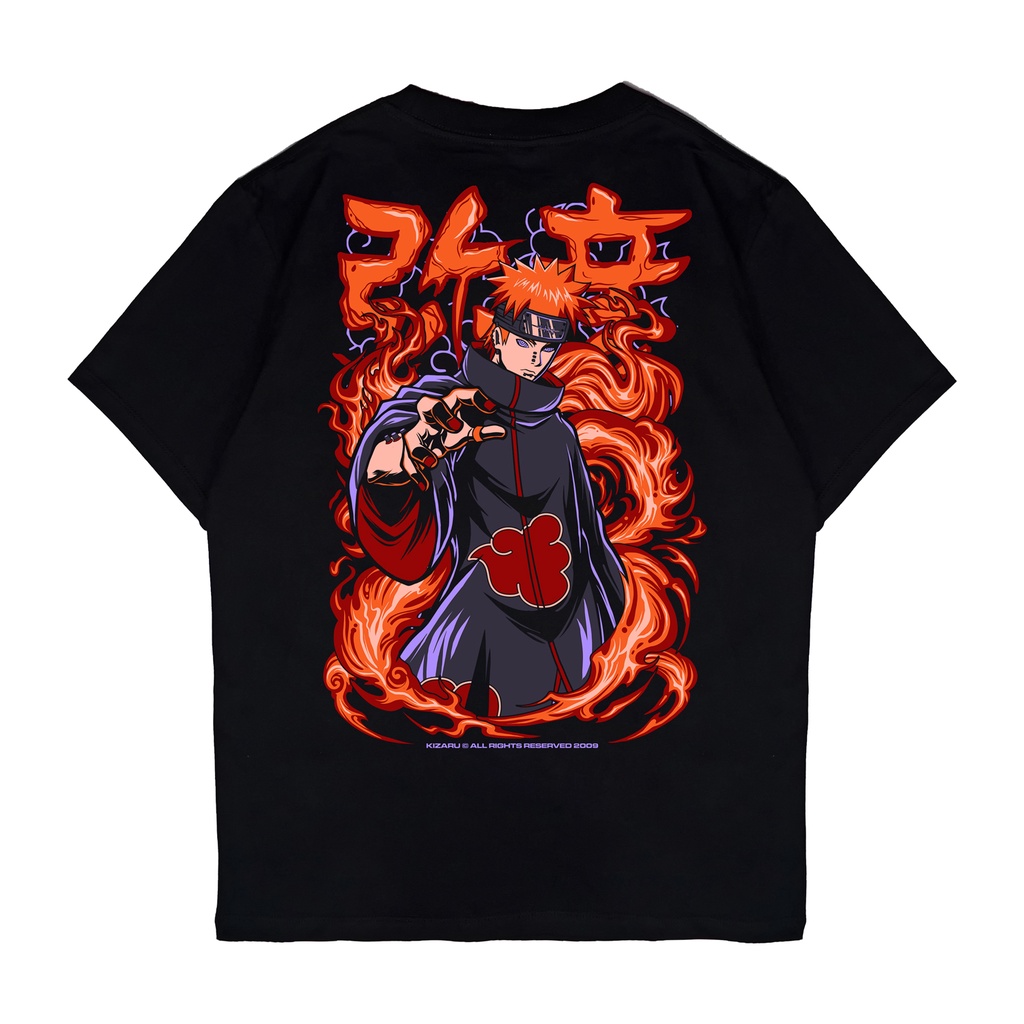 Jual Kizaru T Shirt Kaos Anime Naruto Pain Akatsuki Shopee