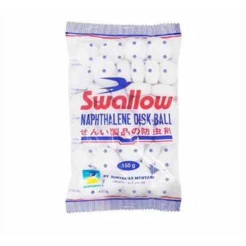 Jual Swallow Naphthalene Disk Ball Putih G Kamper Kapur Barus