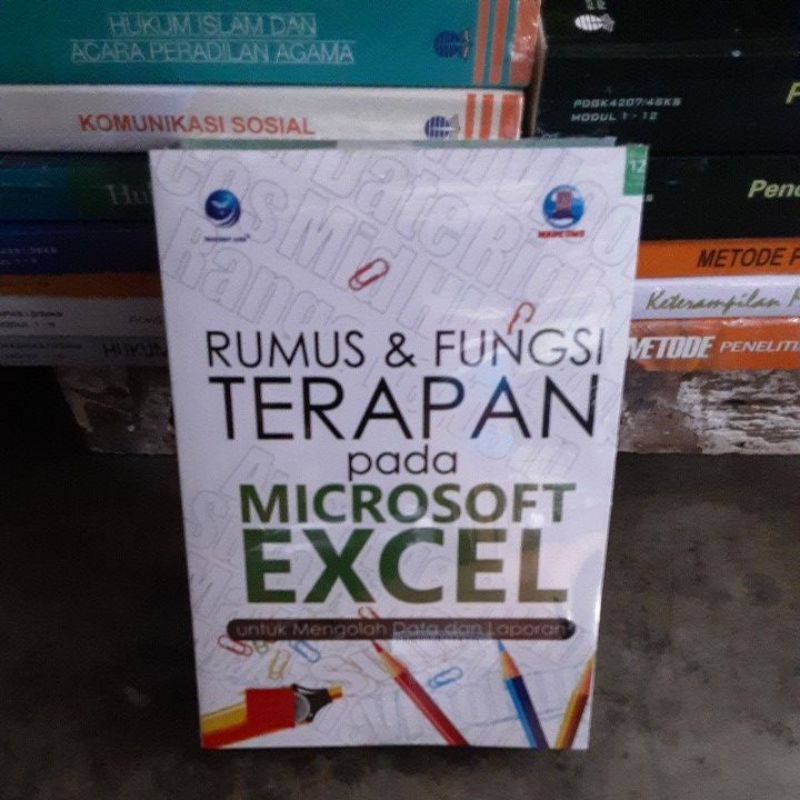 Jual Buku Rumus Fungsi Terapan Pada Microsoft Excel Shopee Indonesia