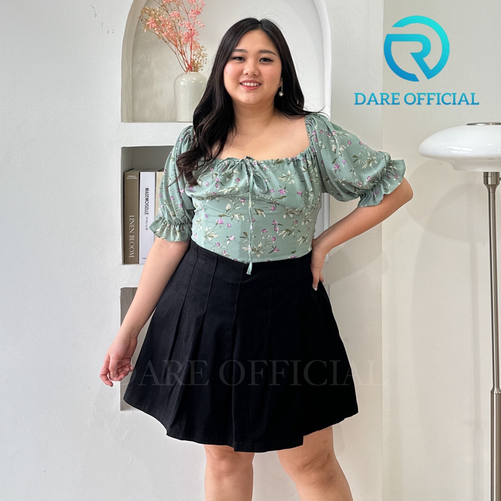 Jual Jiso Jumbo Skort Rok Celana Katun Twill Premium Casual Adem Melar