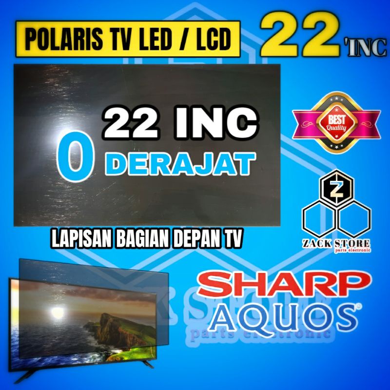 Jual Polaris Tv Led Sharp Inc Derajat Bagian Depan Tv Polarizer Tv