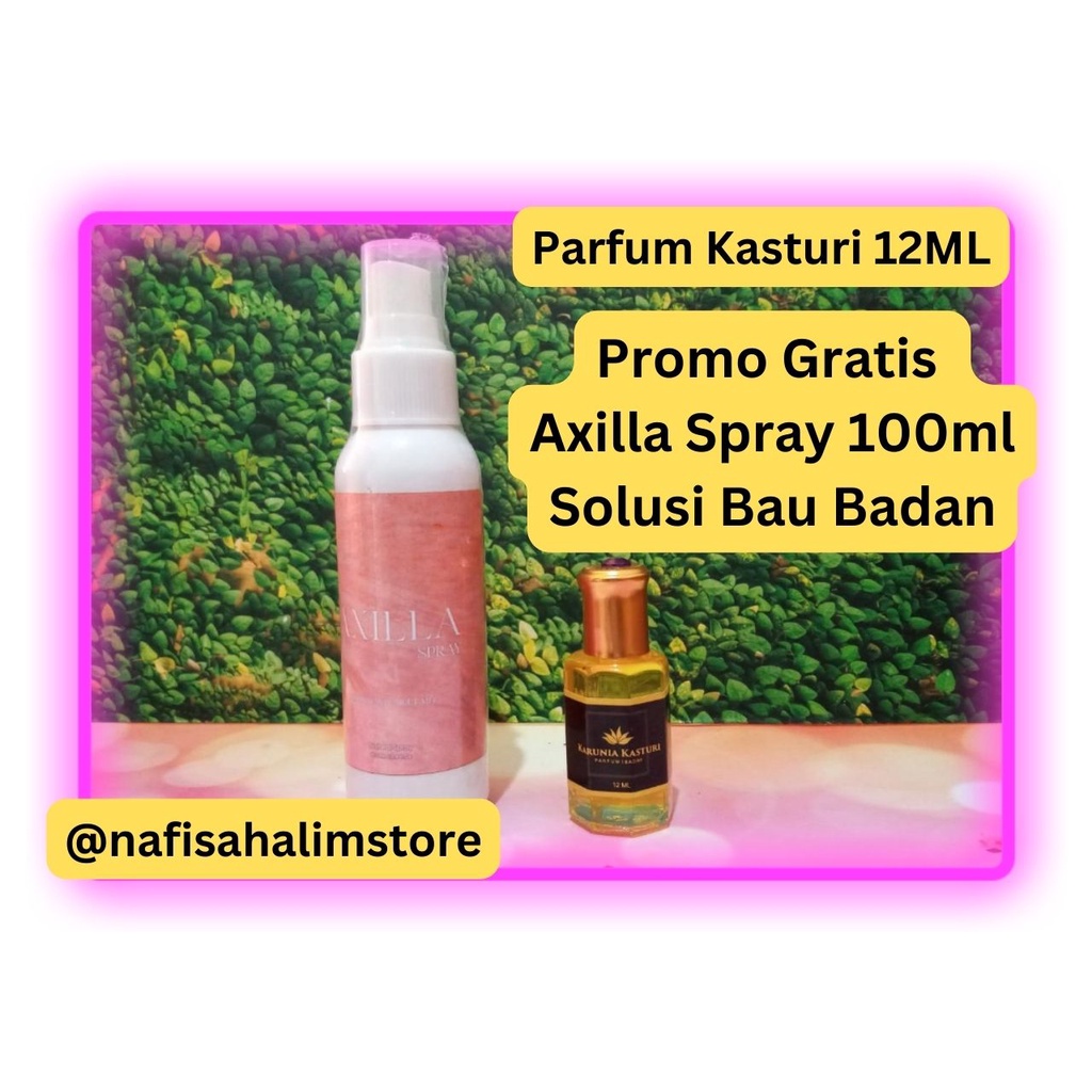 Jual Gratis Axilla Spray Ml Karunia Kasturi Parfum Sunnah Ibadah