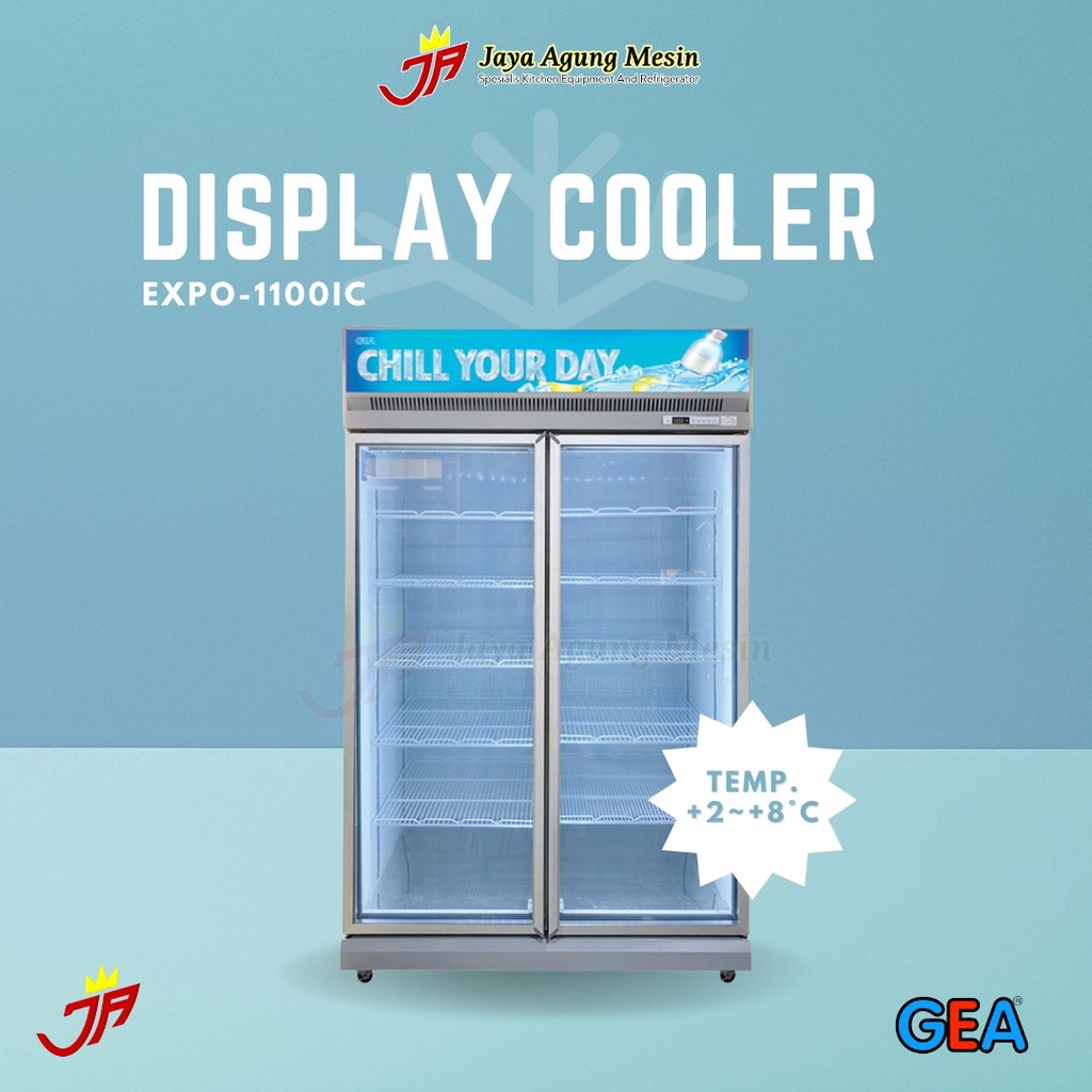 Jual Showcase GEA EXPO 1100IC Kulkas Display Cooler Chiller EXPO 1100