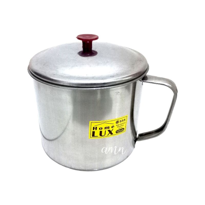 Jual Gelas Mug Cangkir Stainless Steel Merk Home Lux Ukuran 7cm