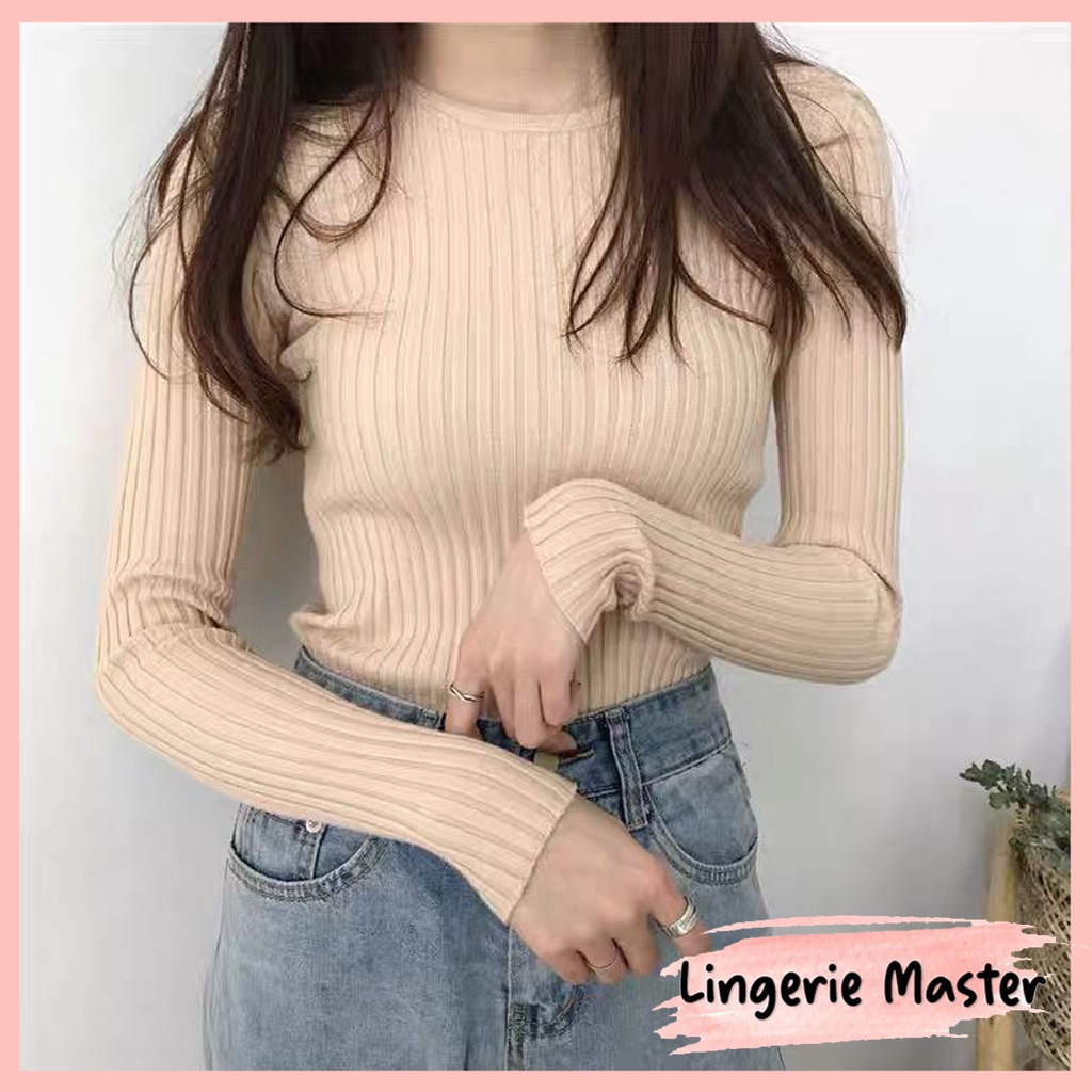 Jual Lingerie Master T Inner Rajut Oneck Kerah Bulat