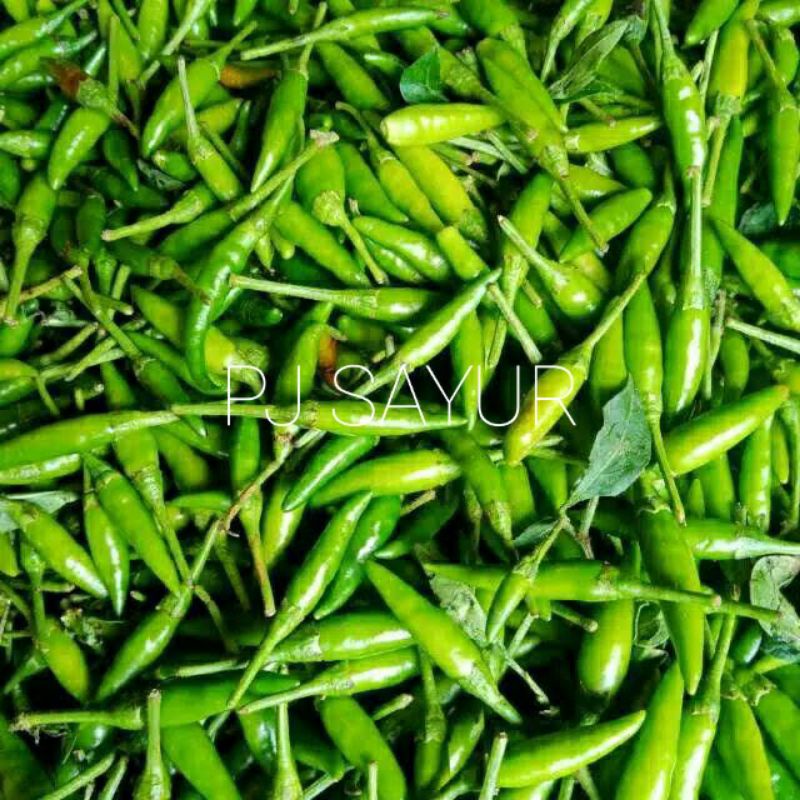 Jual Cabe Rawit Hijau Cabe Ijo 250 Gr Shopee Indonesia