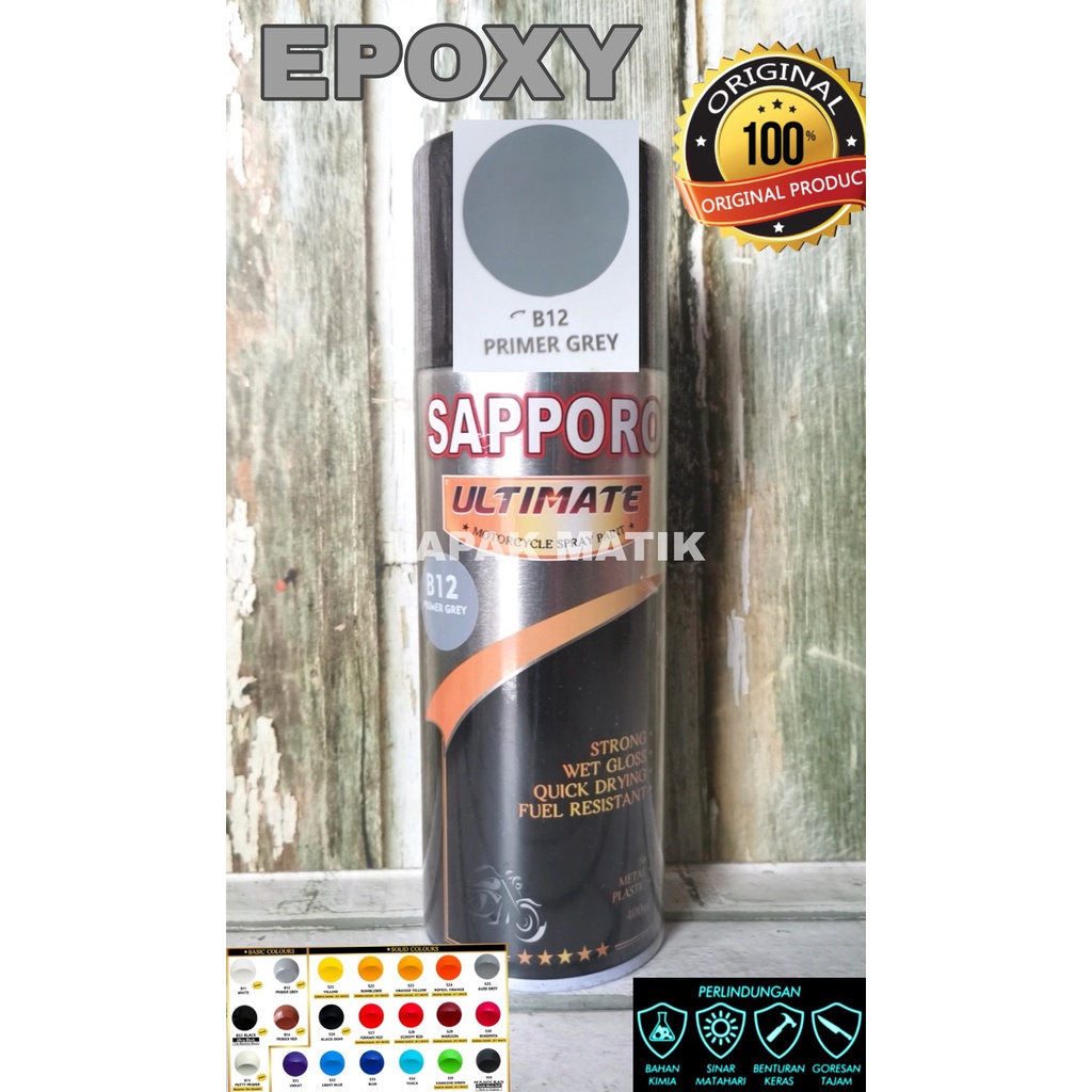 Jual SAPPORO ULTIMATE M62 JKW GOLD EMAS CAT SPRAY SEMPROT AEROSOL