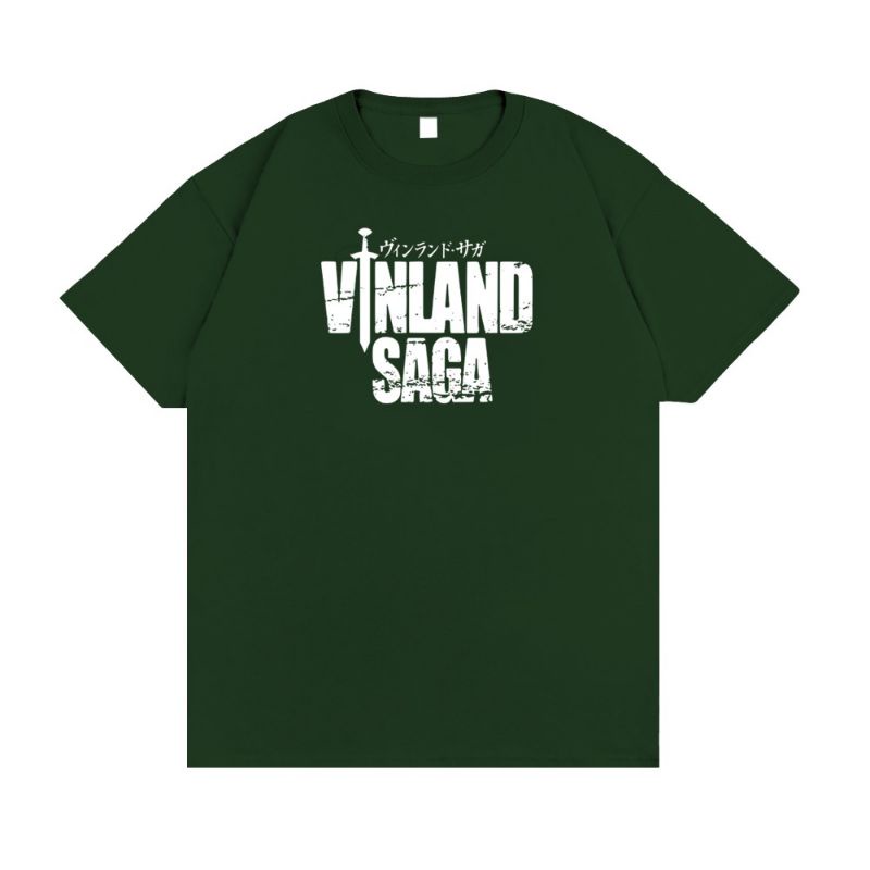 Jual Kaos ANIME VINLAND SAGA BAJU JEPANG MANGA T Shirt Distro High