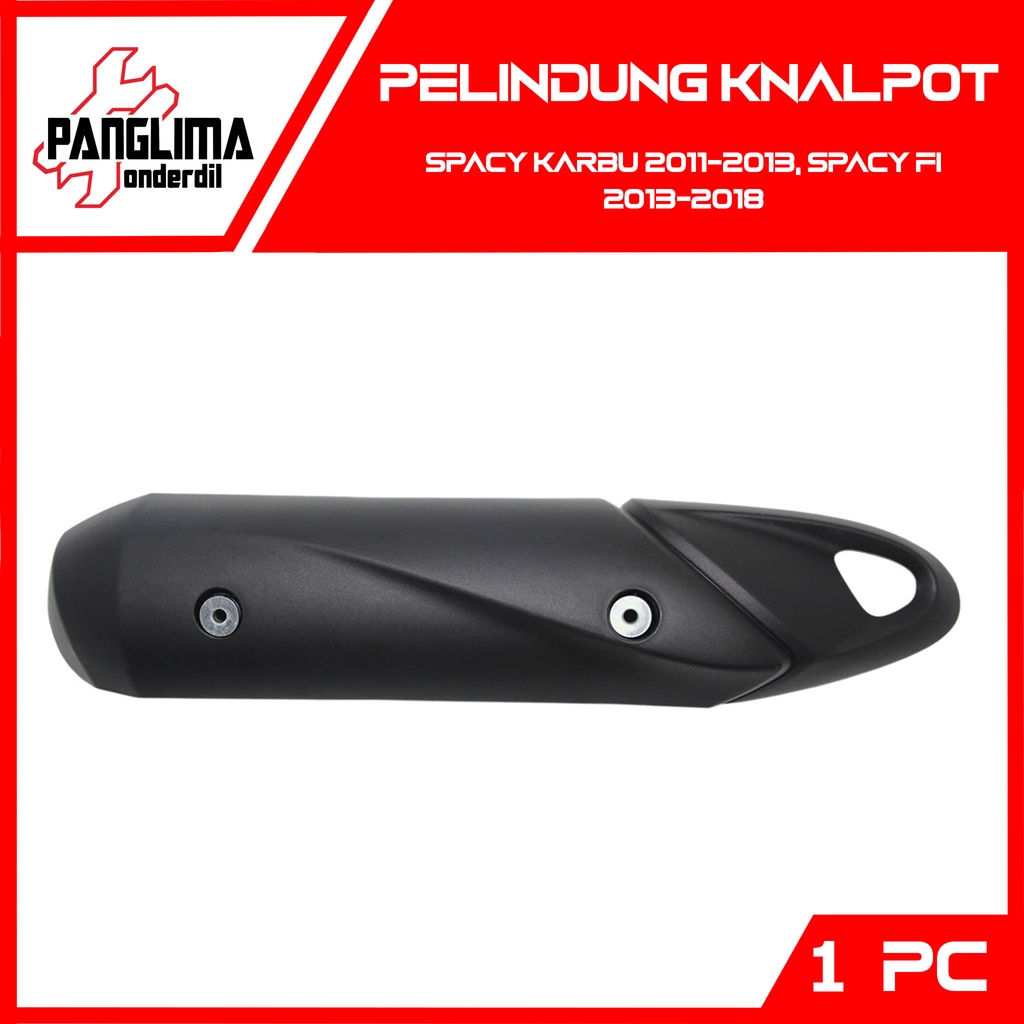 Jual Pelindung Knalpot Honda Spacy Karbu Karburator Fi F Hitam Cover